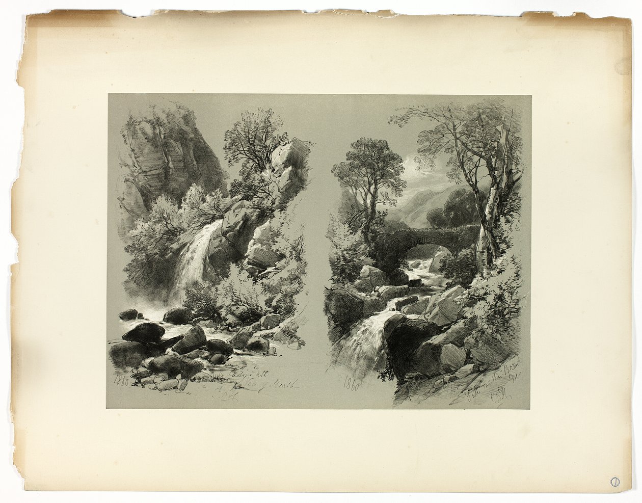 Pitoresk Seçimlerden Lady Fall, Vale of Heath ve Brent