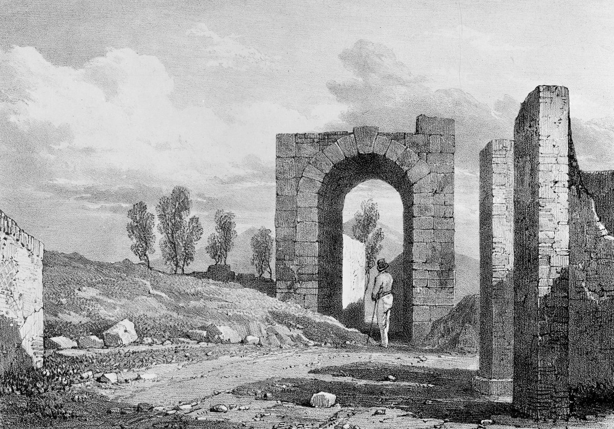 Nola Kapısı, 1828 by James Duffield Harding