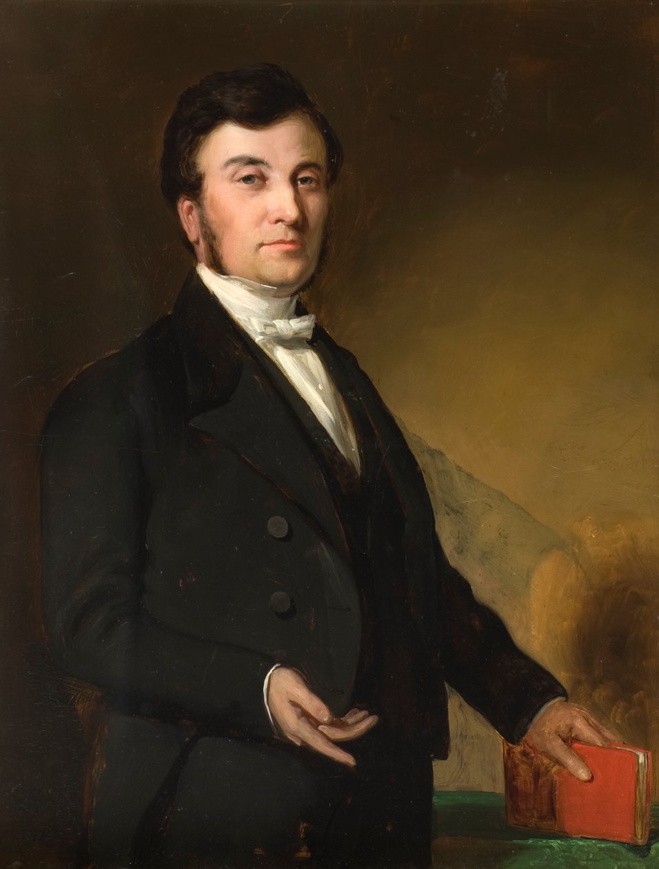 Rev William Borwick (1808-1870) by James Edgar