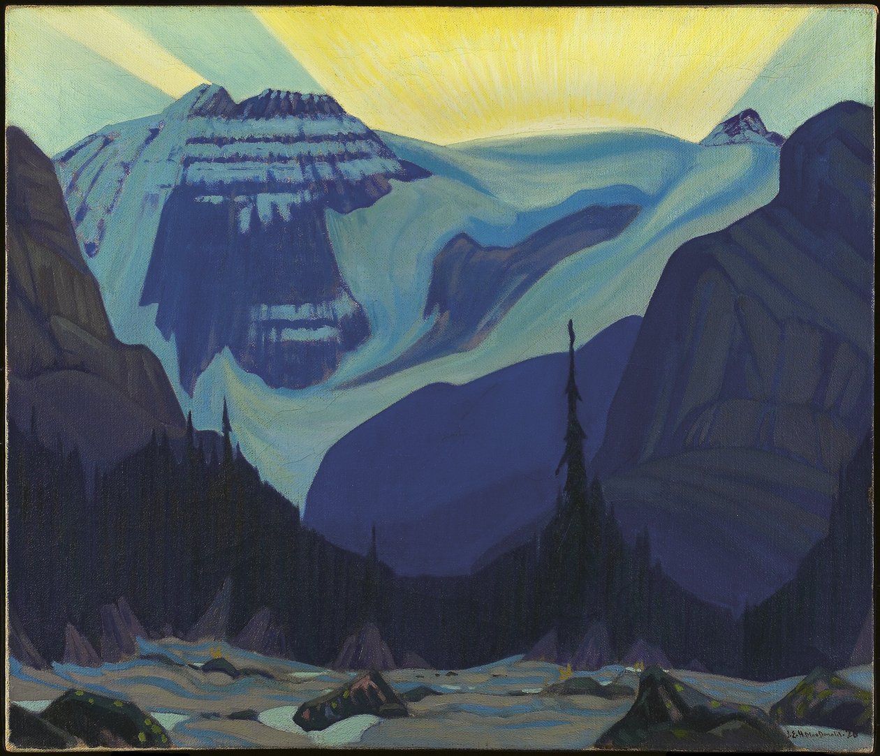 Sabah Erken, Rocky Dağları, 1926 by James Edward Hervey Macdonald