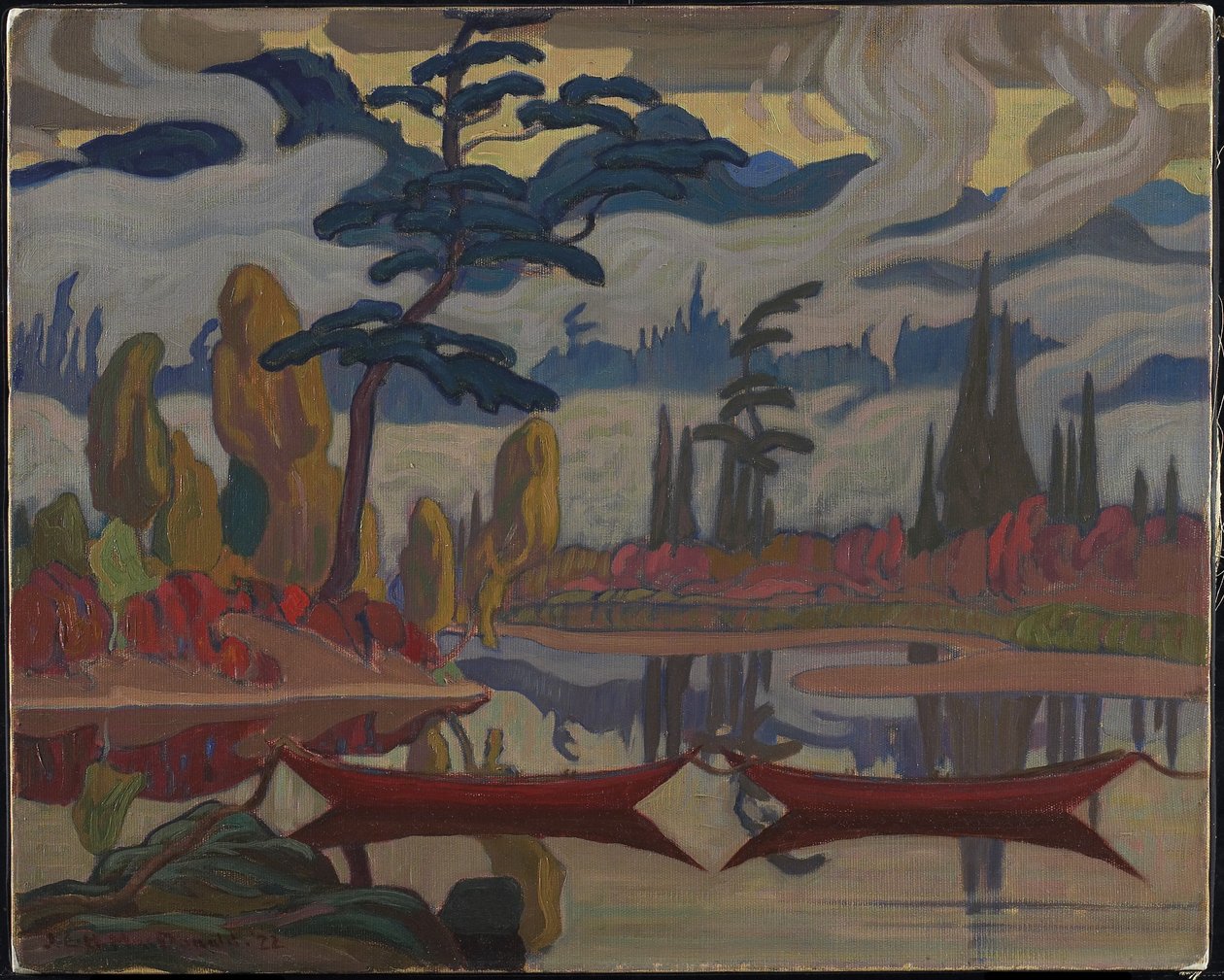 Mist Fantasy, Northland, 1922 by James Edward Hervey Macdonald