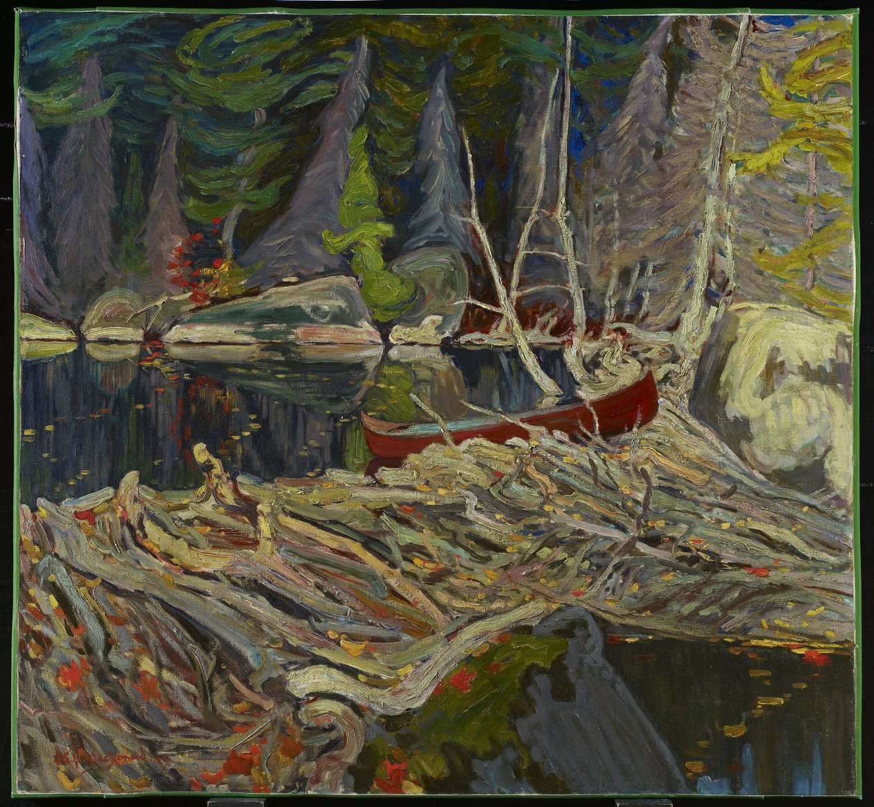 Kunduz Barajı, 1919 by James Edward Hervey Macdonald