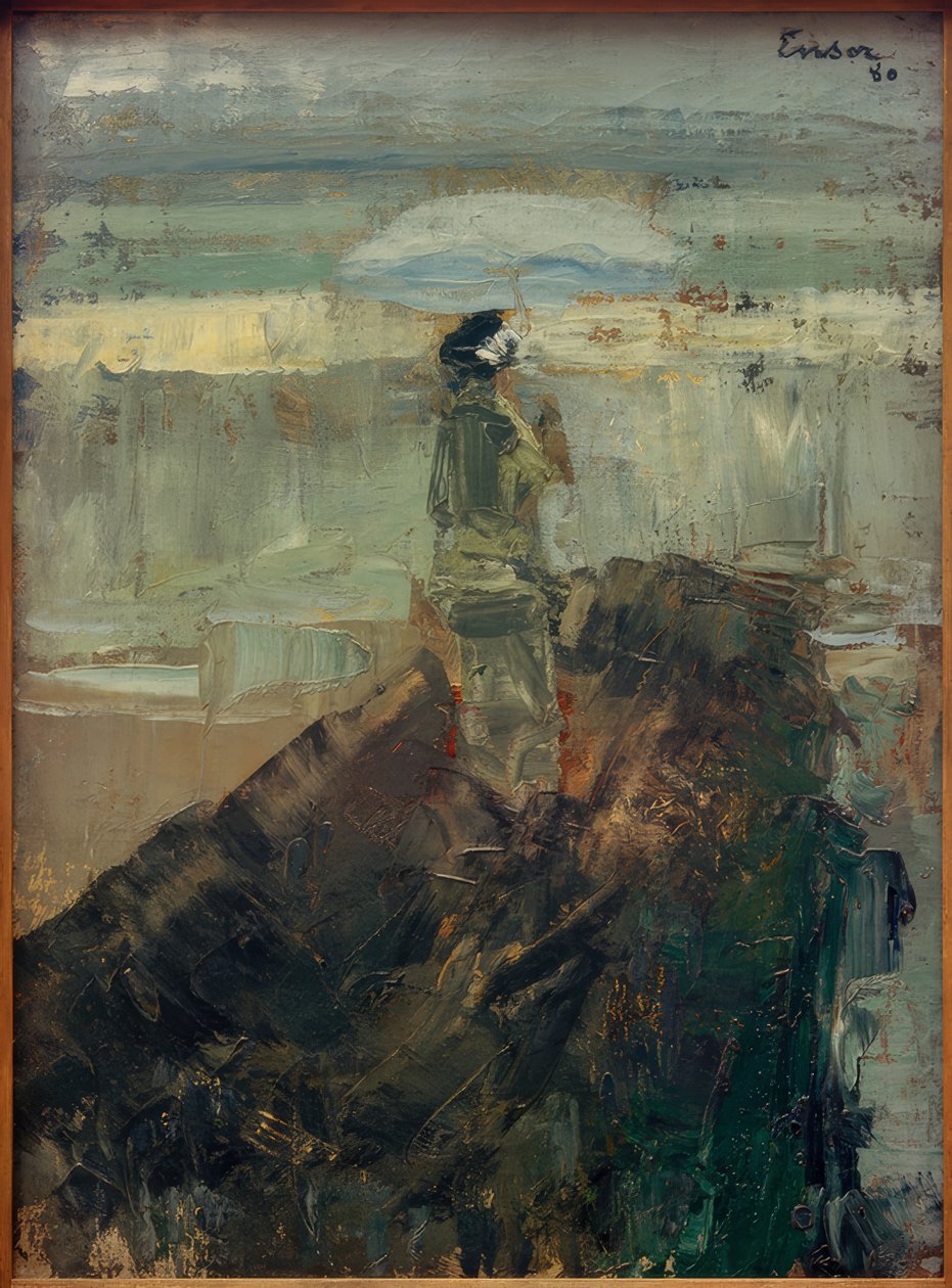 Dalgakırandaki bayan by James Sidney Ensor