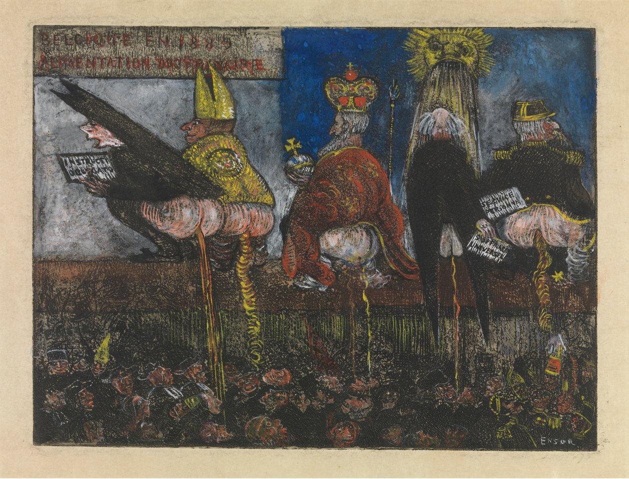 Doktrinsel Beslenme by James Ensor