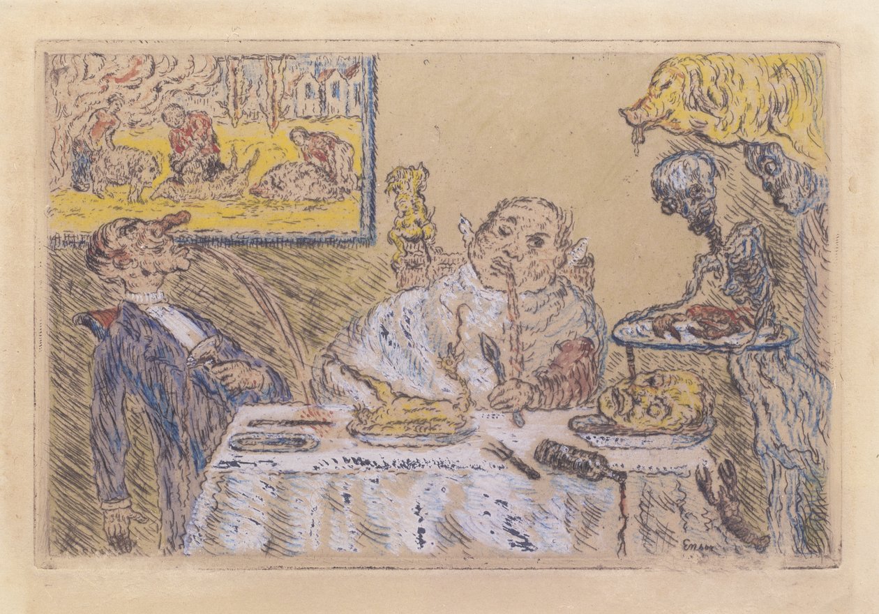 Oburluk by James Ensor