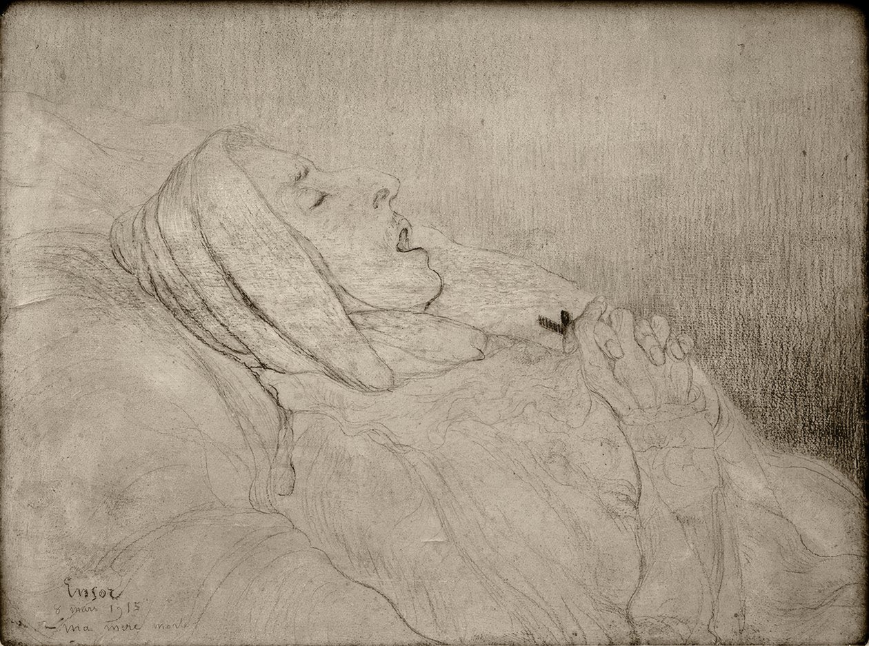 ölü annem by James Sidney Ensor