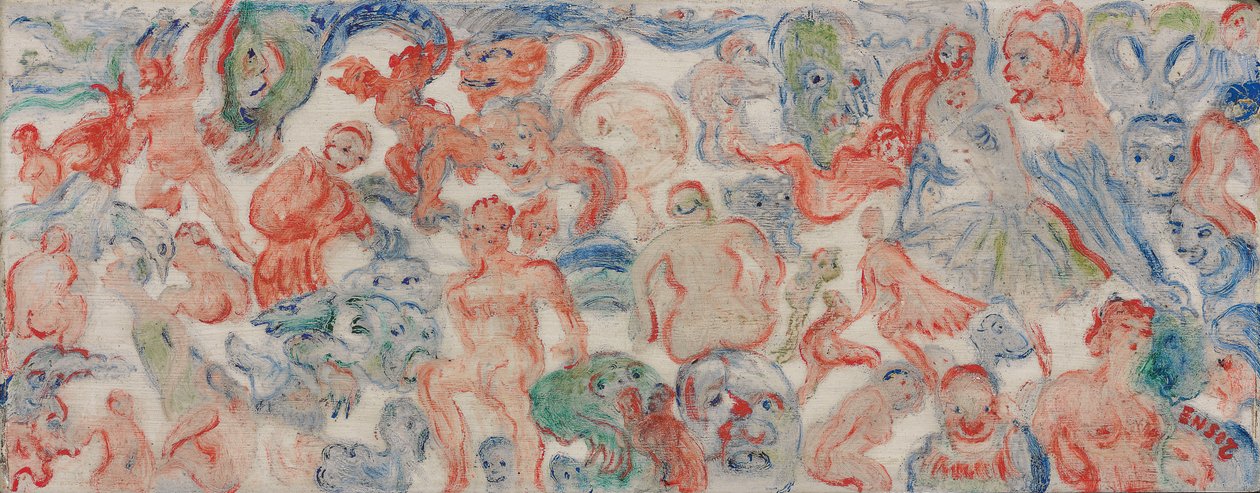 Canavarlar İç İçe Dikişsiz, İç İçe (A) by James Ensor