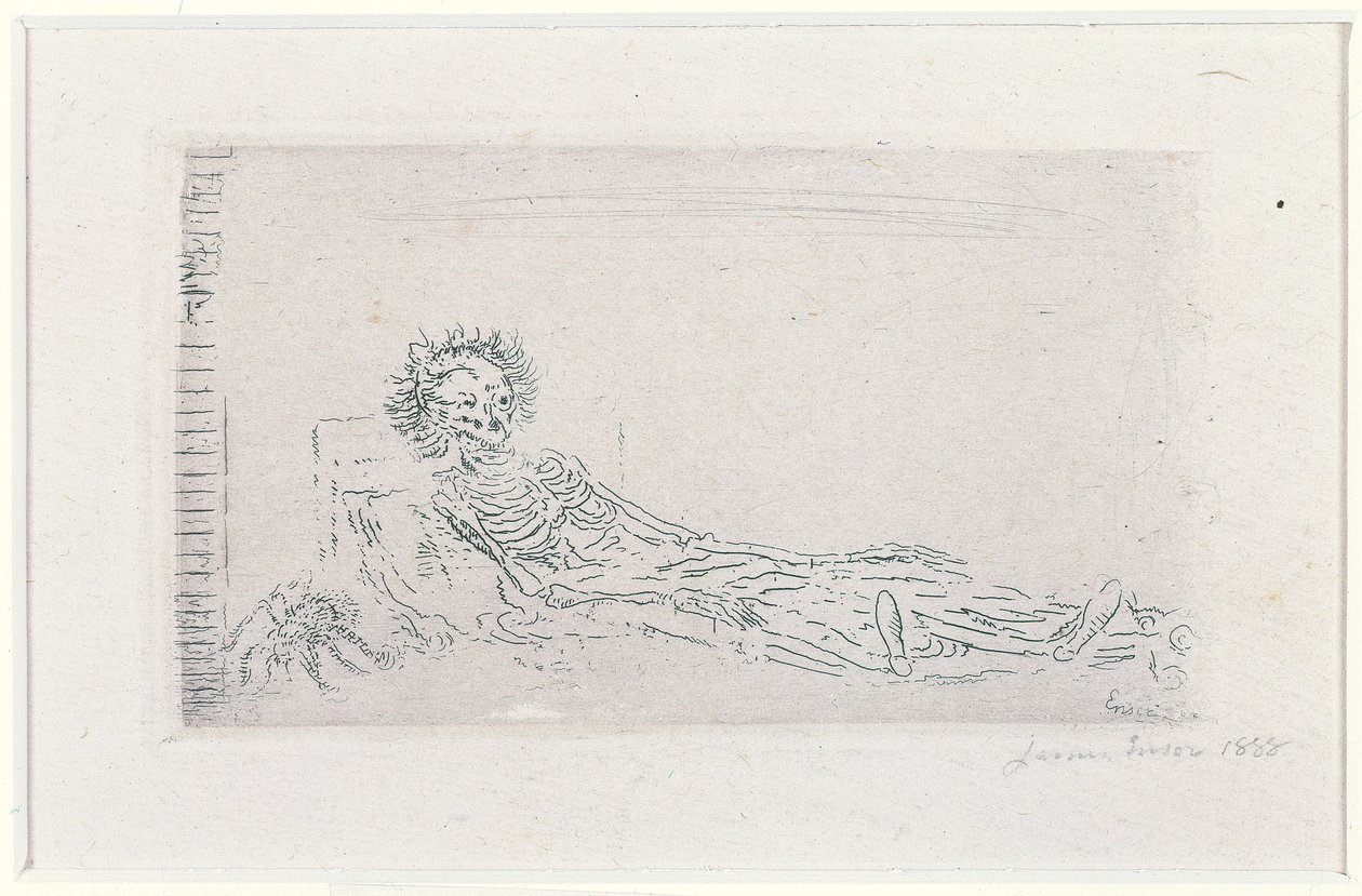 1960'daki Portrem by James Ensor