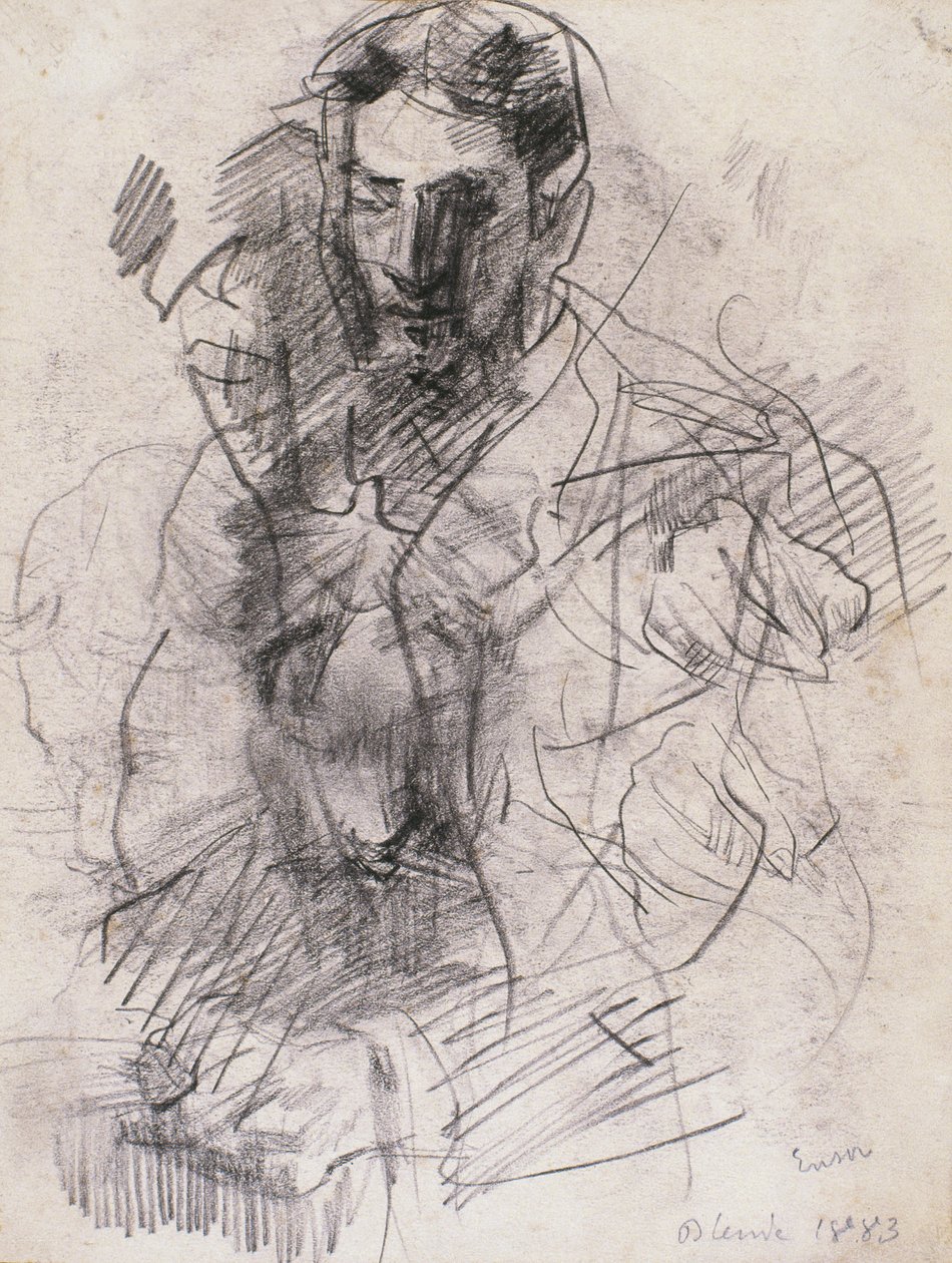 Sanatçının portresi, Willy Finch by James Ensor