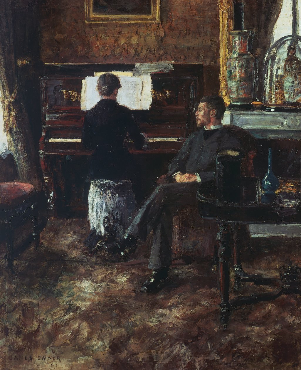 Rus müziği by James Ensor