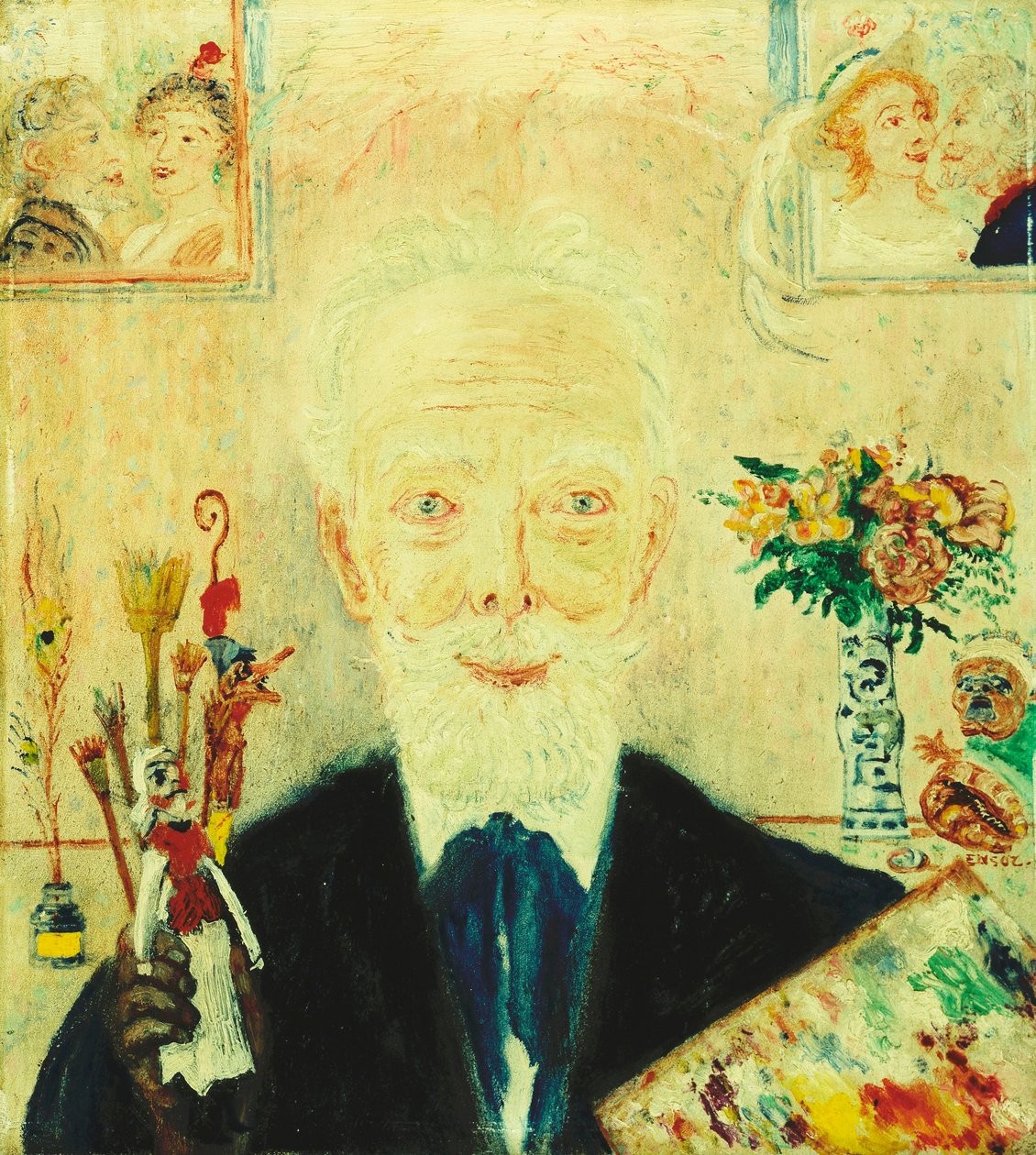 Otoportre; Oto-portre by James Ensor