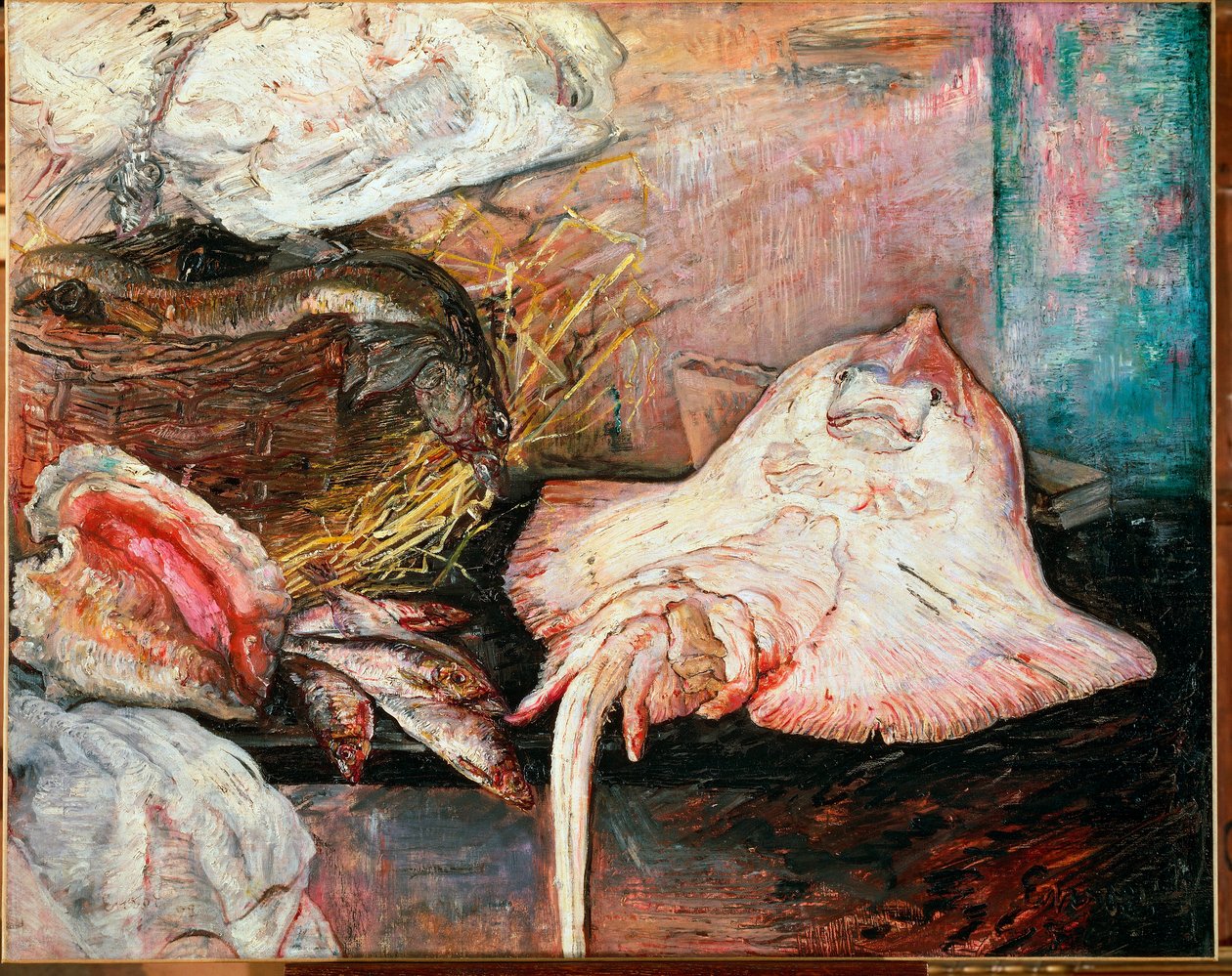 Paten ile natürmort by James Ensor