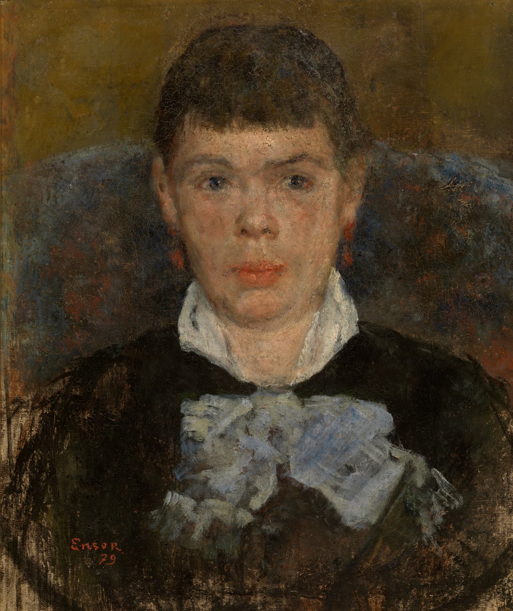 Sanatçının Arkadaşı by James Ensor