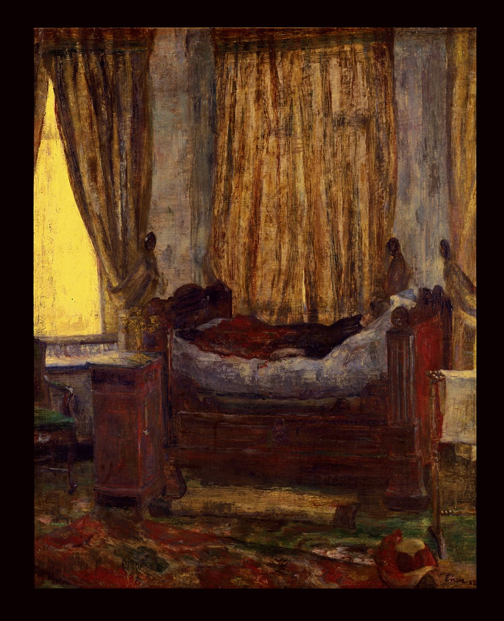 Tehlikedeki Damsel by James Ensor