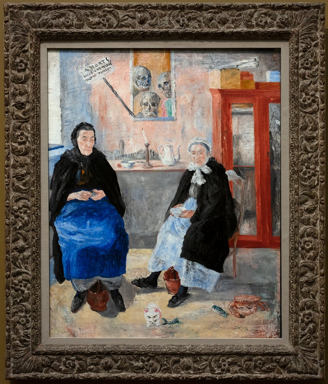 Melankolik Balık Kadınları by James Ensor