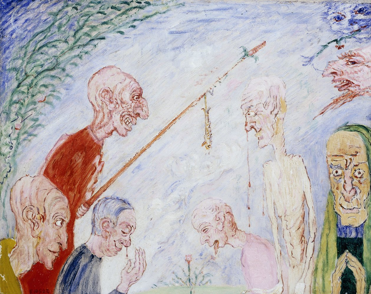 Hacılar; Hacılar - De Pelgrims by James Ensor