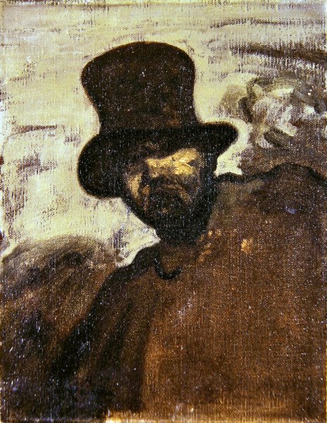 Komünist, c.1902 (tuval üzerine yağlı boya) by James Ferrier Pryde