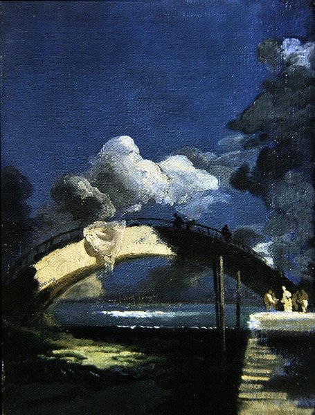 Venedik Köprüsü by James Ferrier Pryde
