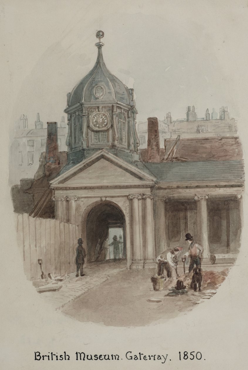 Britanya Müzesi, 1850 by James Findlay
