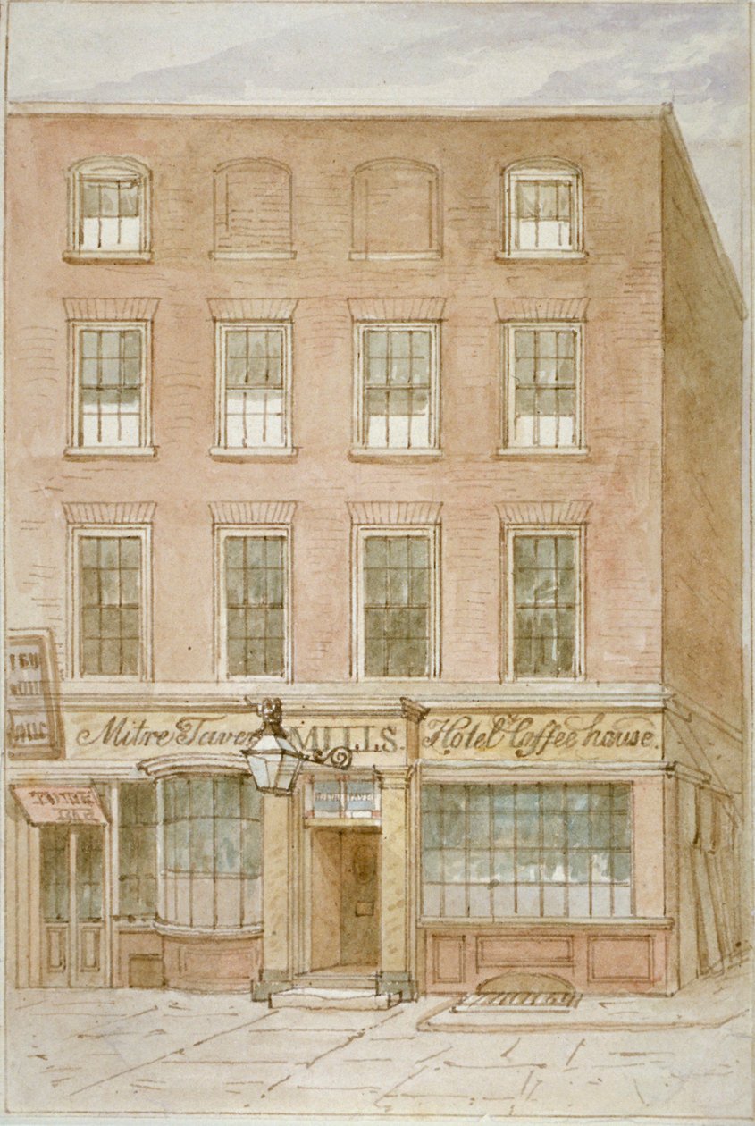 Mitre Tavern, kahvehane ve otel Mitre Court