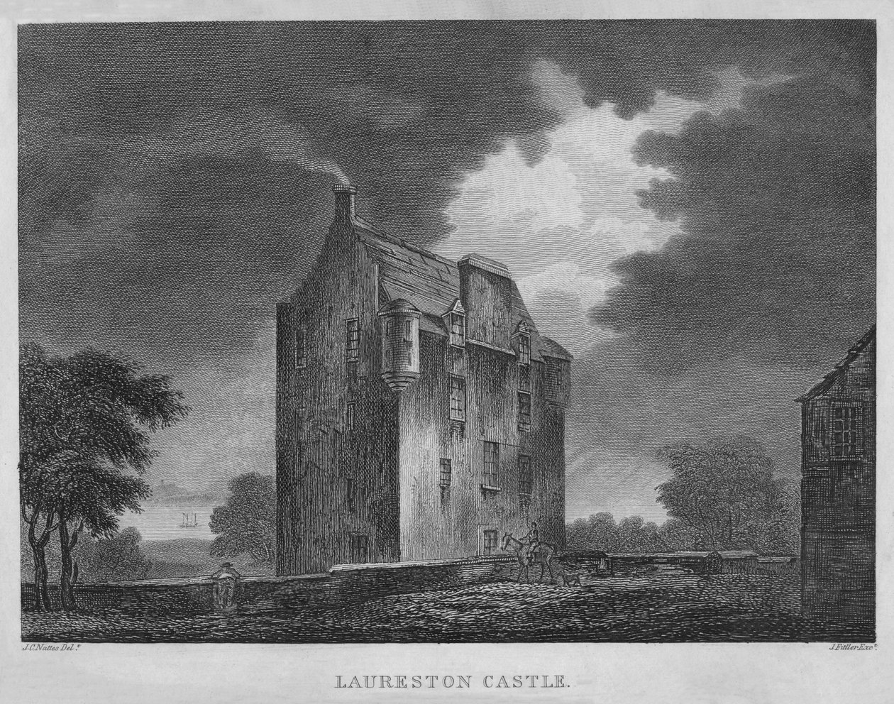 Laureston Kalesi, 1804 by James Fittler