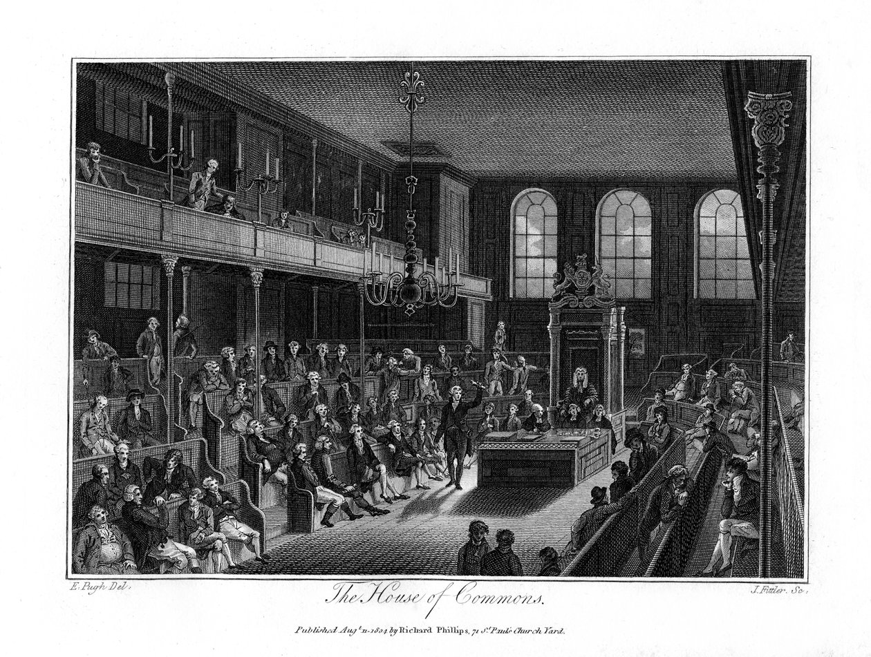 Avam Kamarası, Londra, 1804. by James Fittler