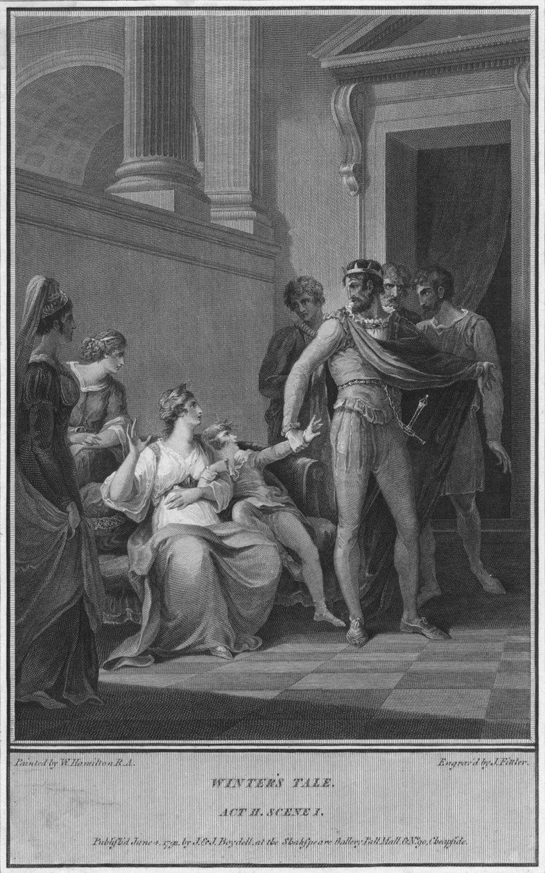 Kış Masalı. II. Perde Sahne I, 1793. by James Fittler