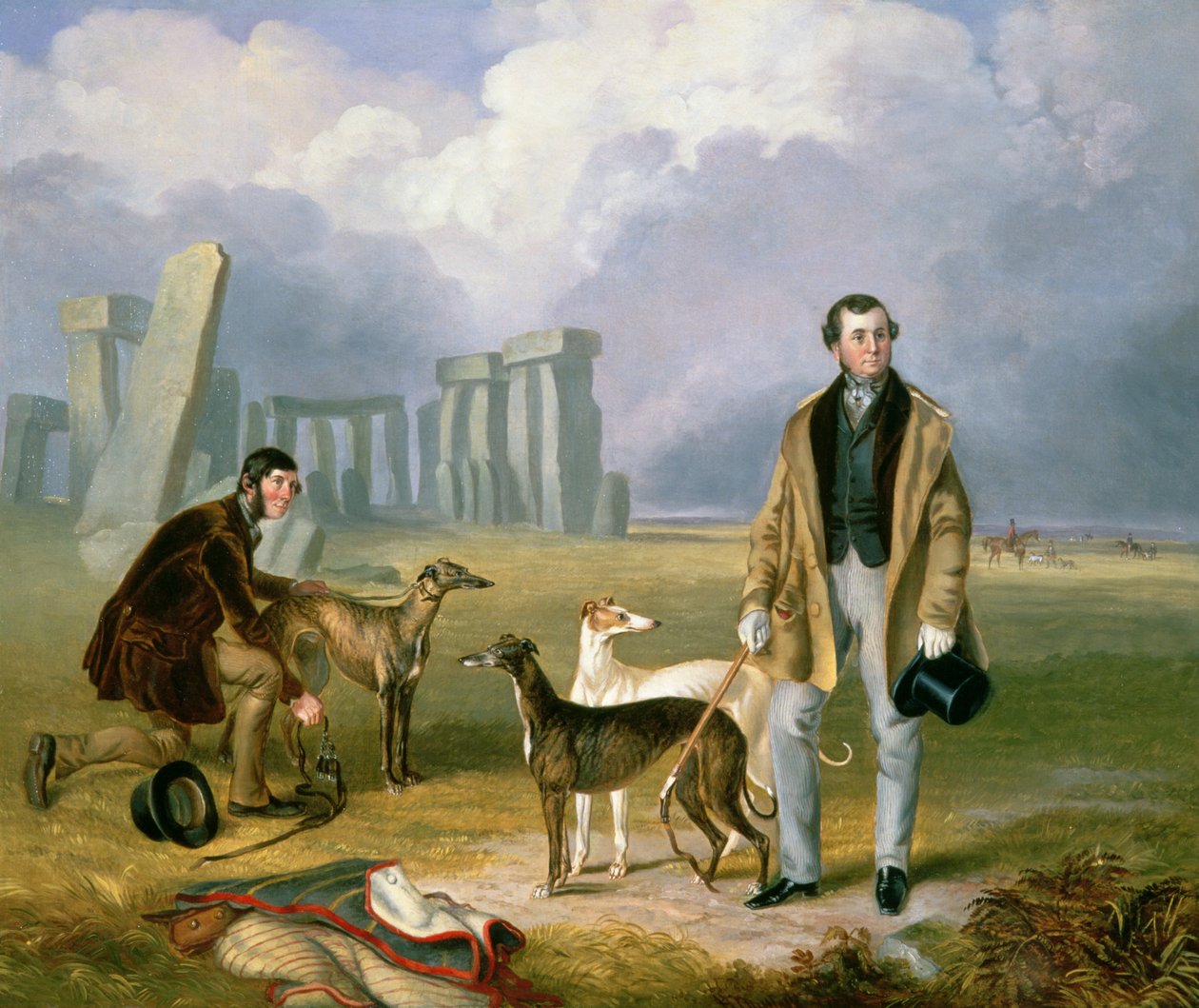 Charles Randell ile Tazılar, 1849 by James Flewitt Mullock
