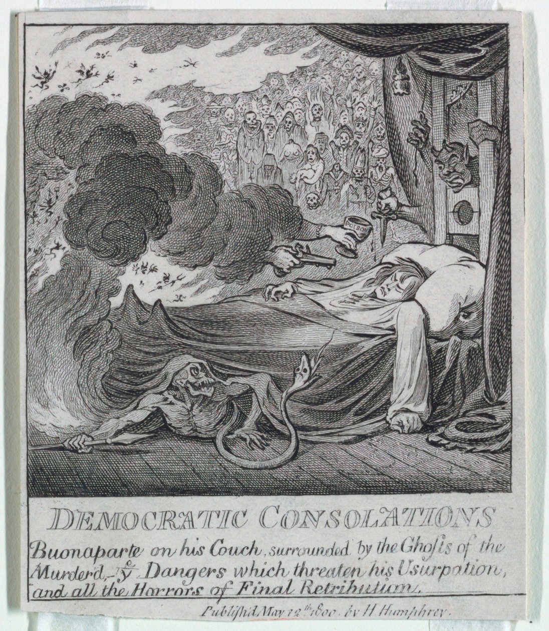 "Demokrasi veya Bir Eskiz o by James Gillray
