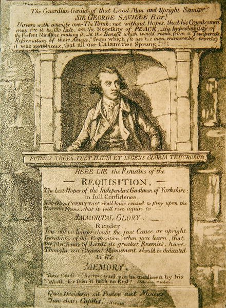 İşte Talepten Kalanlar by James Gillray