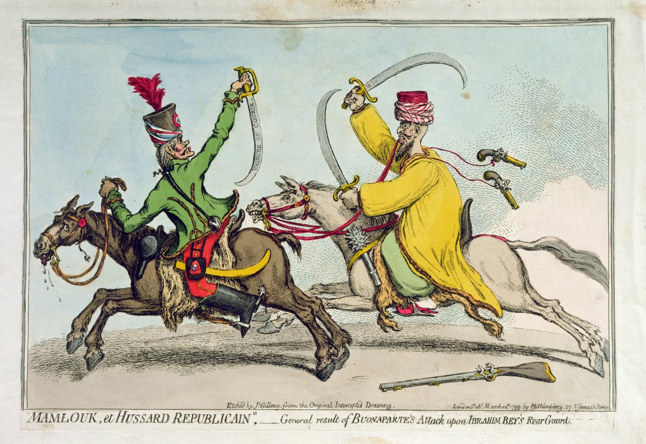 Mamlouk et Hussard Republicain veya Bonaparte