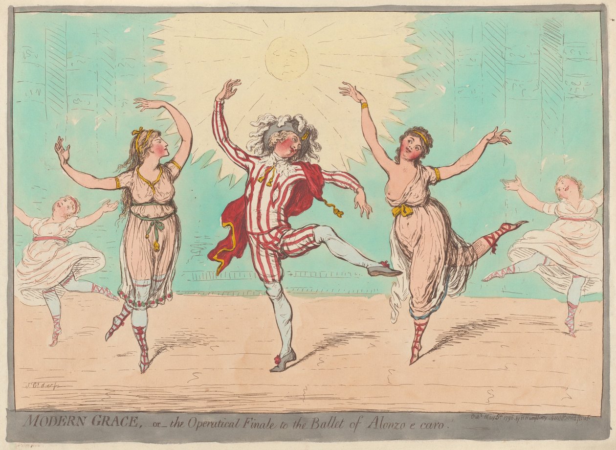 modern zarafet by James Gillray