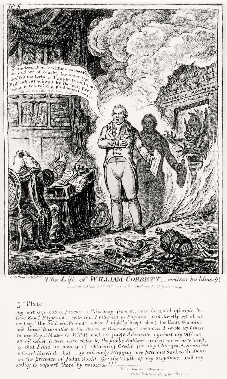 Levha 5, The Life of William Cobbett