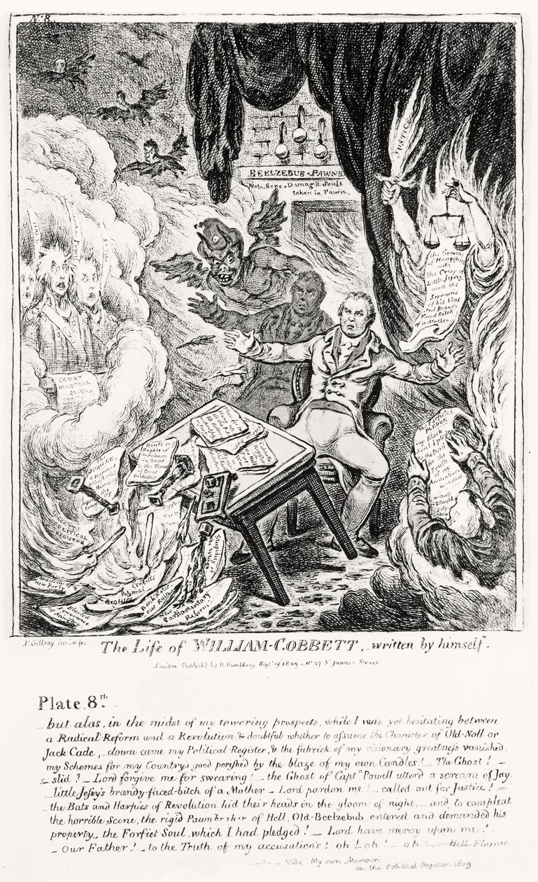 Levha 8, The Life of William Cobbett
