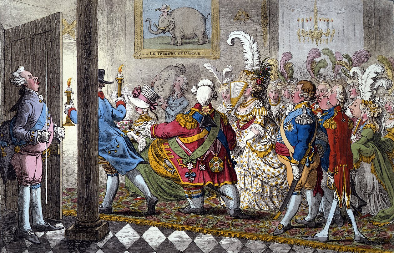 Gelin Gecesi by James Gillray