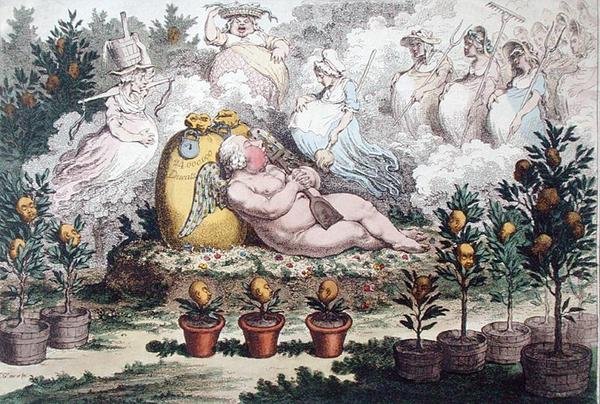 Orangerie veya Hollanda Aşk Tanrısı, 1796
