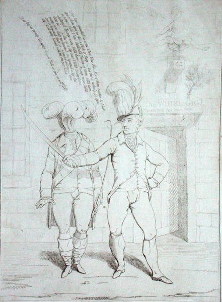 gök gürültüsü by James Gillray