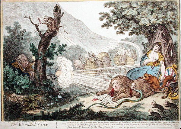 Yaralı Aslan, 1805
