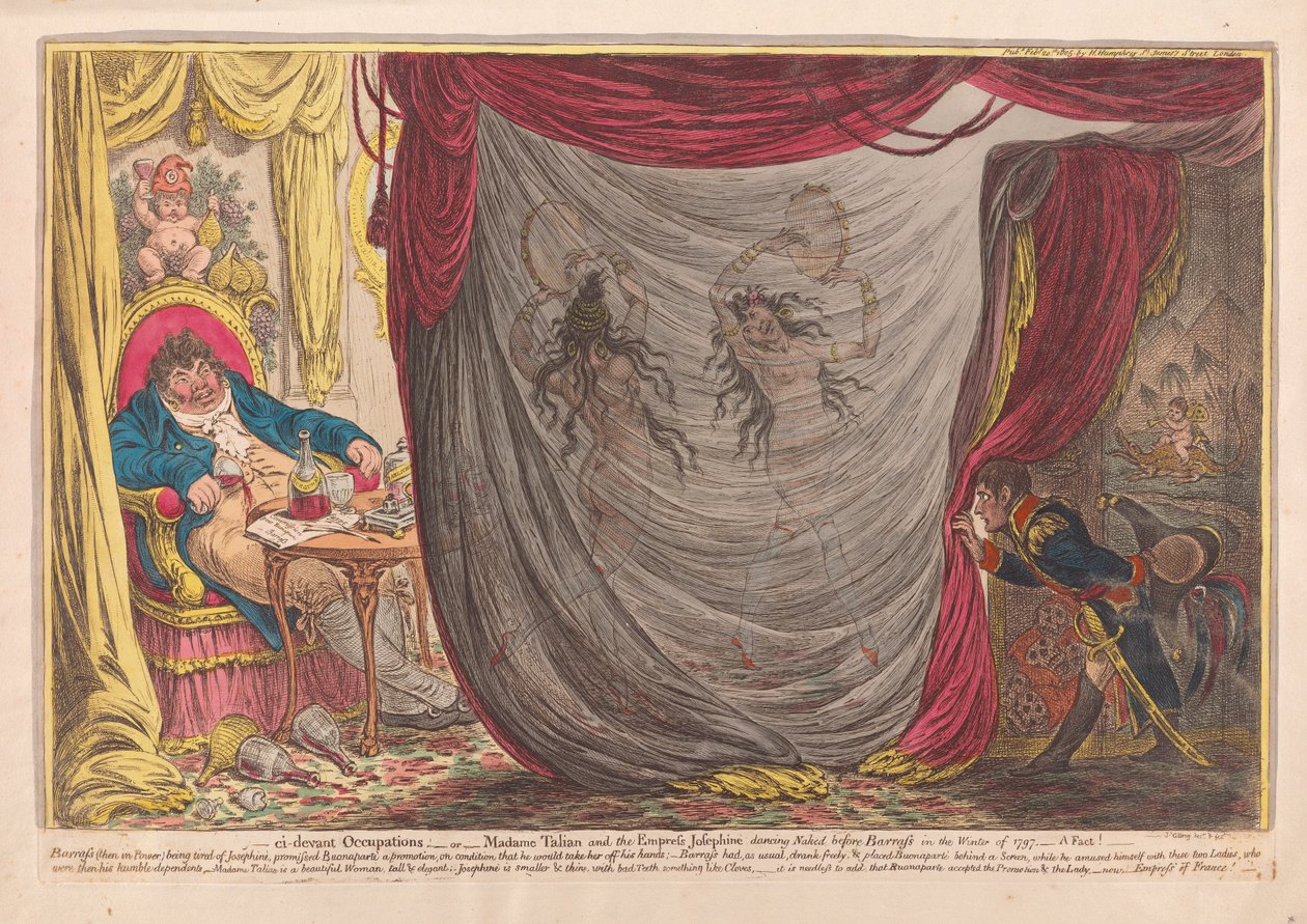 __ ci devant Meslekler veya Madam Talian ve İmparatoriçe Josephine 1797 Kışında Barrass
