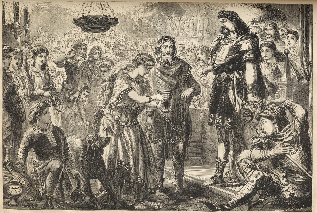Vortigern (Gwrtheyrn) (5. yüzyıl) Bretonların ve Rowena
