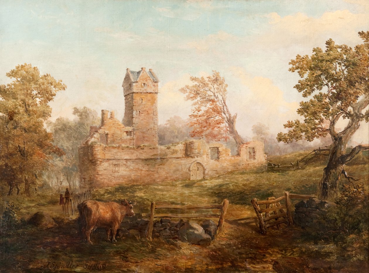 Şebeke Kalesi by James Gustavus Hope Spindler
