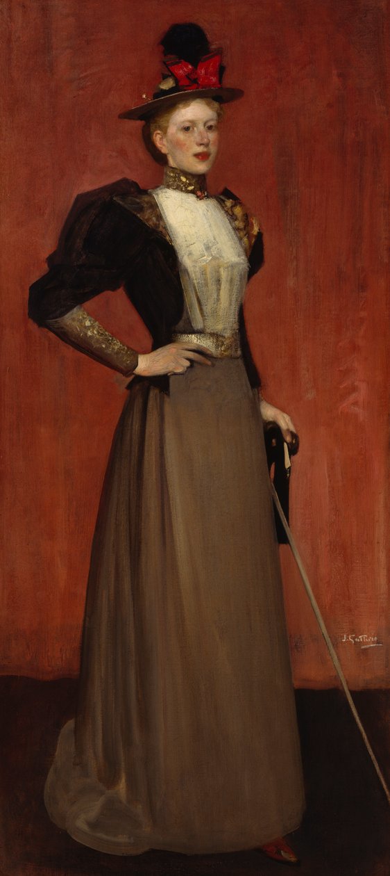 Maggie Hamilton (Bayan AN Paterson) (tuval üzerine yağlıboya) by James Guthrie