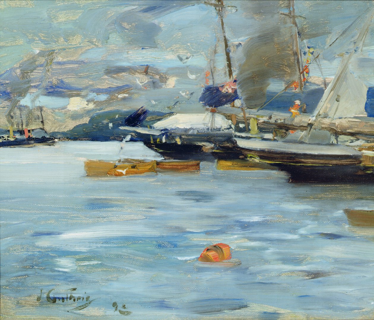 Demirli Yatlar, Oban, 1893 by James Guthrie