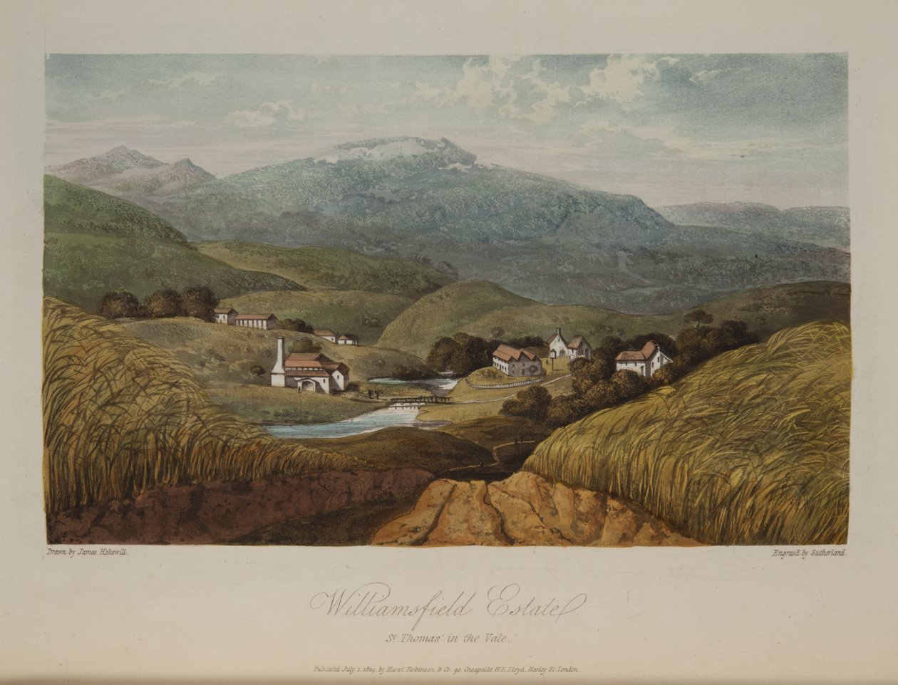 Williamsfield Malikanesi, Vale'deki St. Thomas by James Hakewill