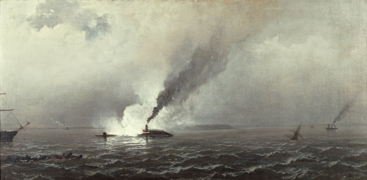 Monitör ve Merrimac, 1874-75 by James Hamilton