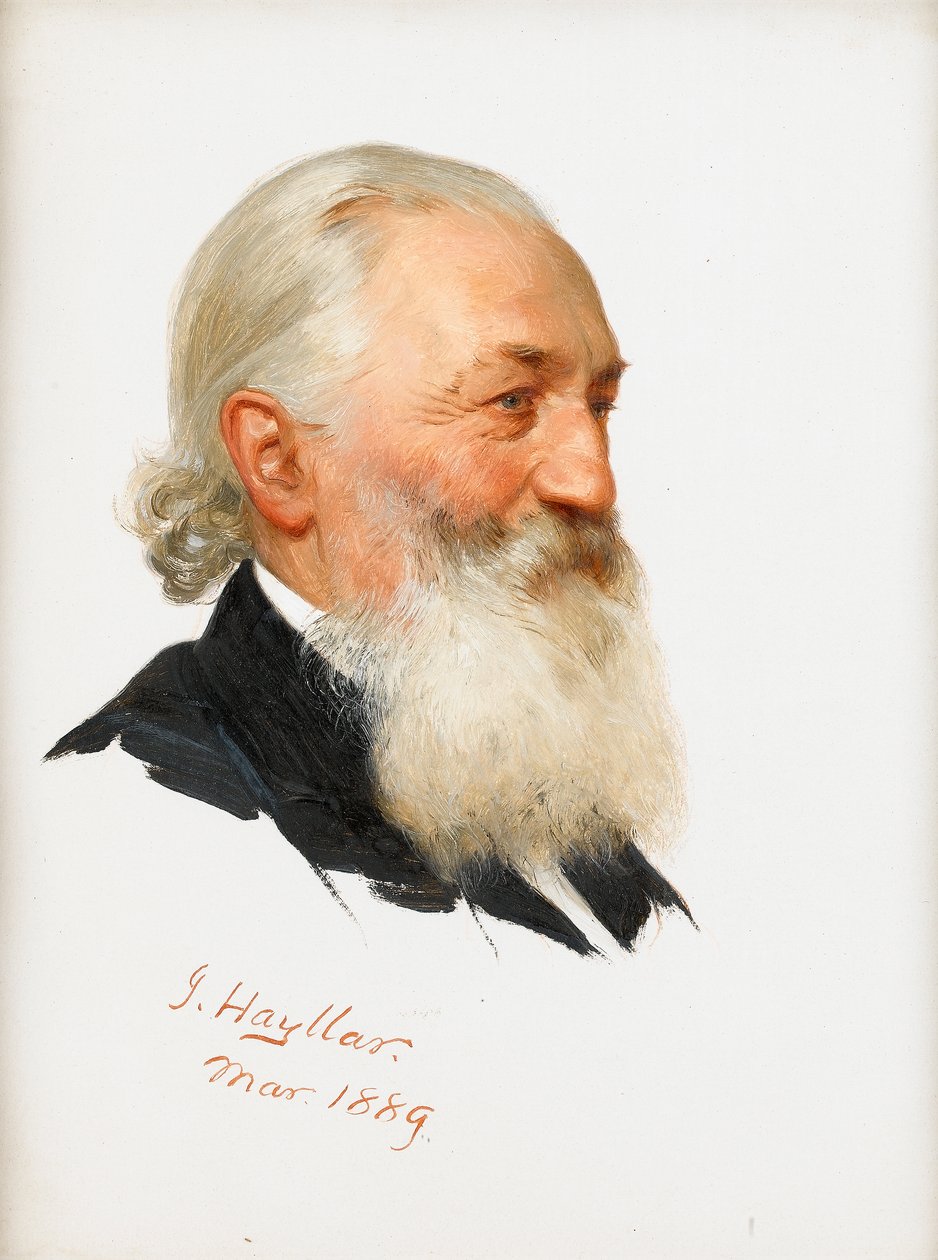 Sakallı Bir Beyefendinin İncelenmesi, 1889 by James Hayllar