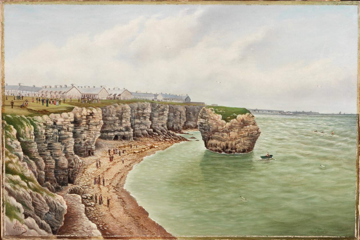 Souter Point Yakınında Kurtarma, 1896 by James Henry Cleet