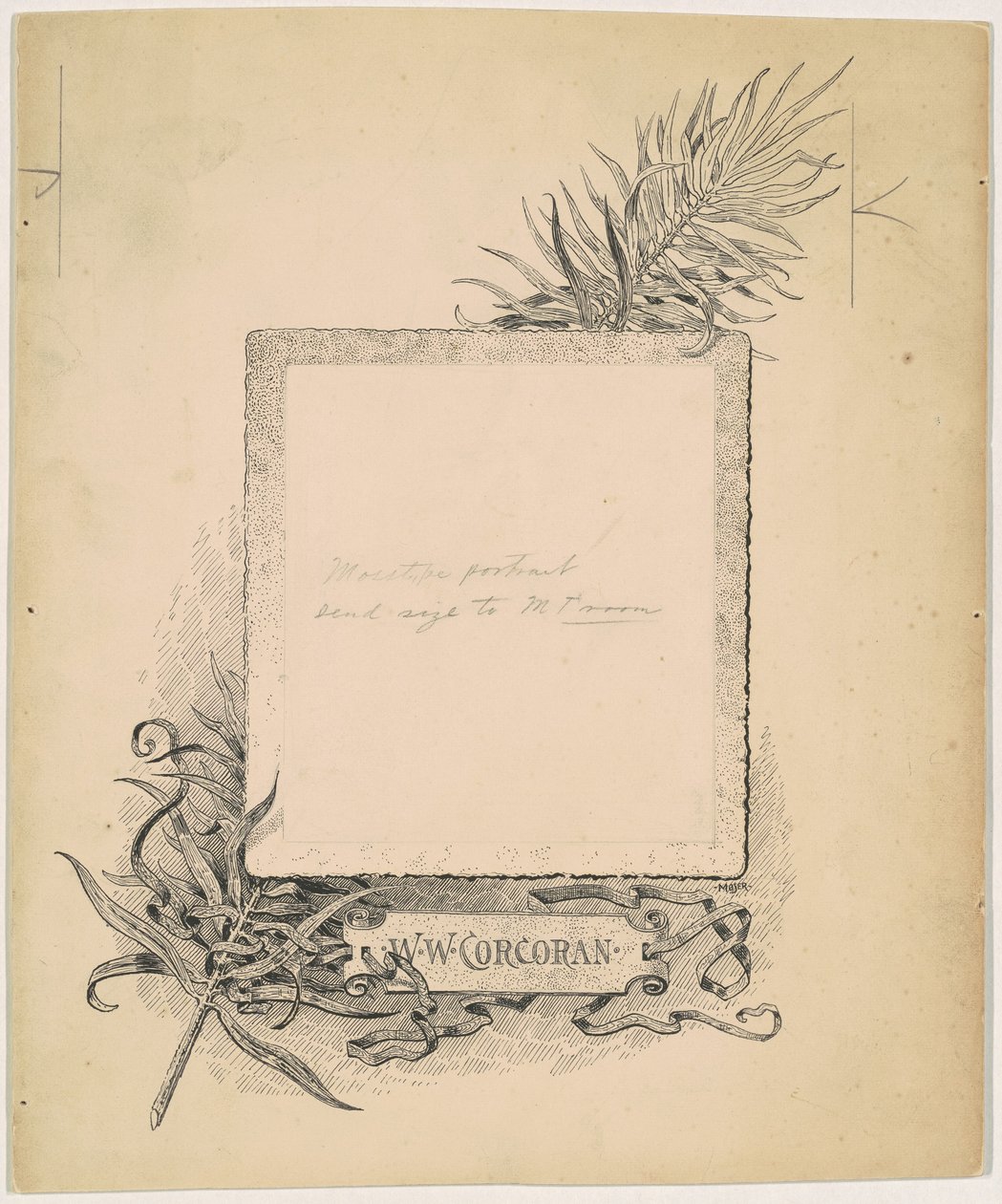 Frontispiece, W. W. Corcoran