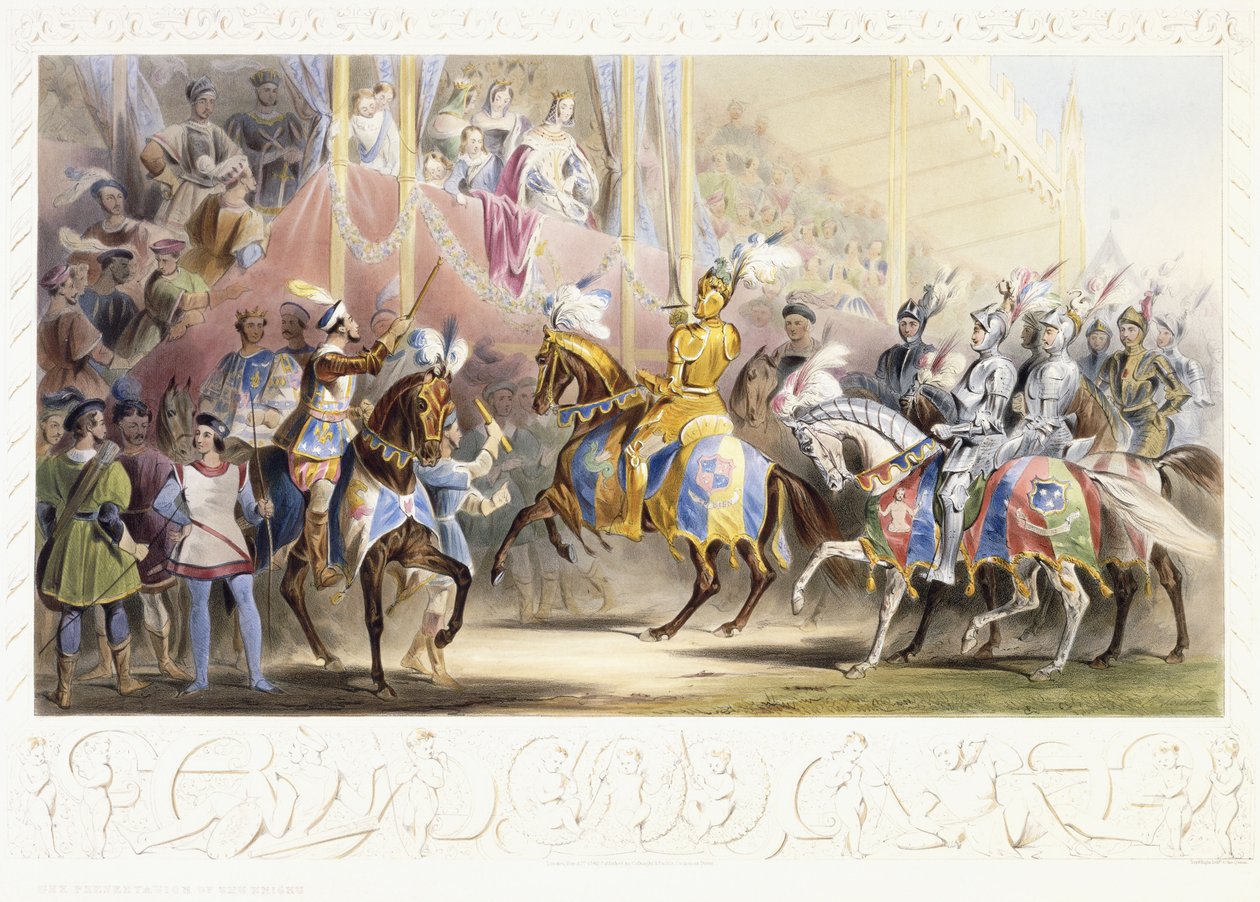 Şövalyenin Sunumu by James Henry Nixon