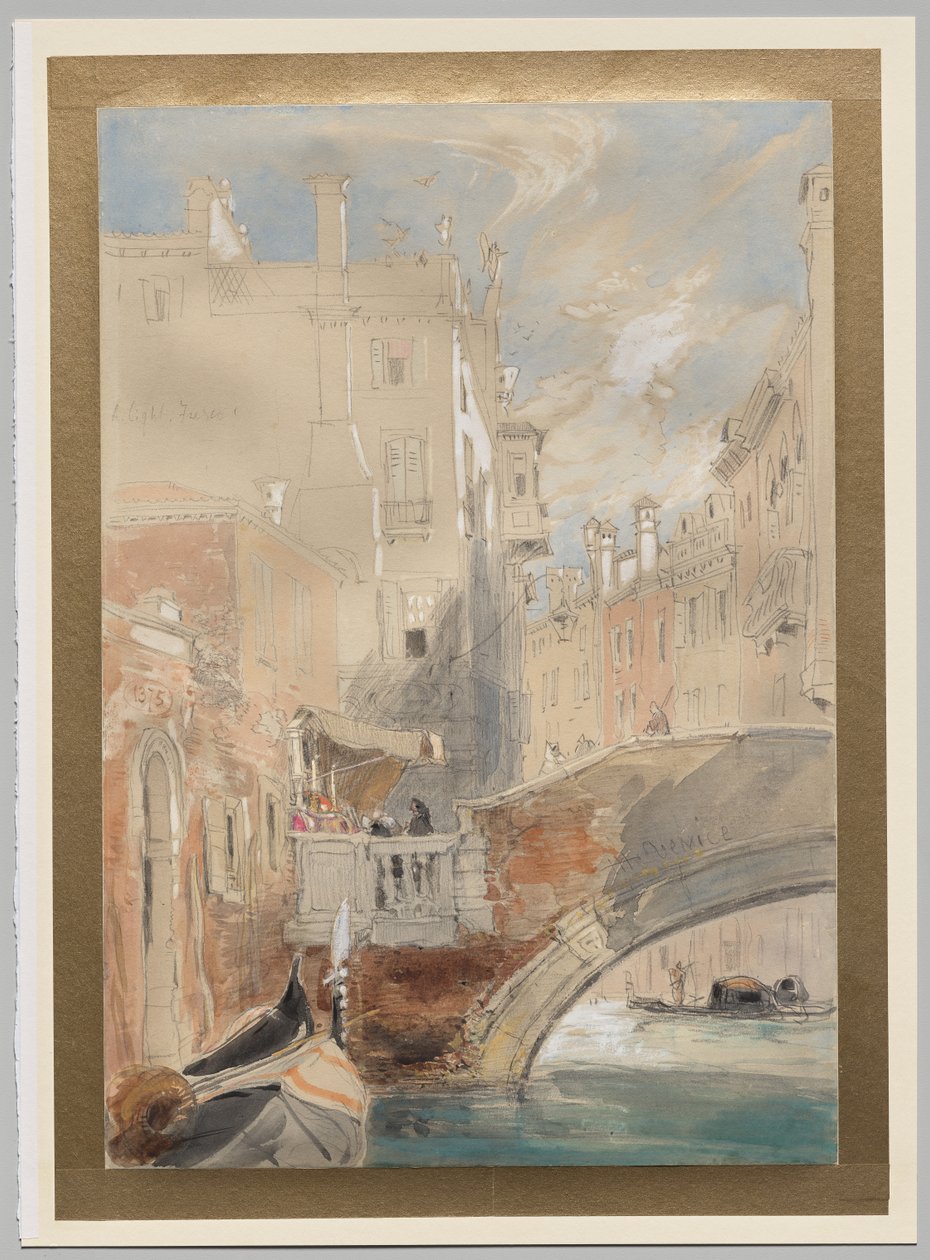 Kanal, Venedik by James Holland
